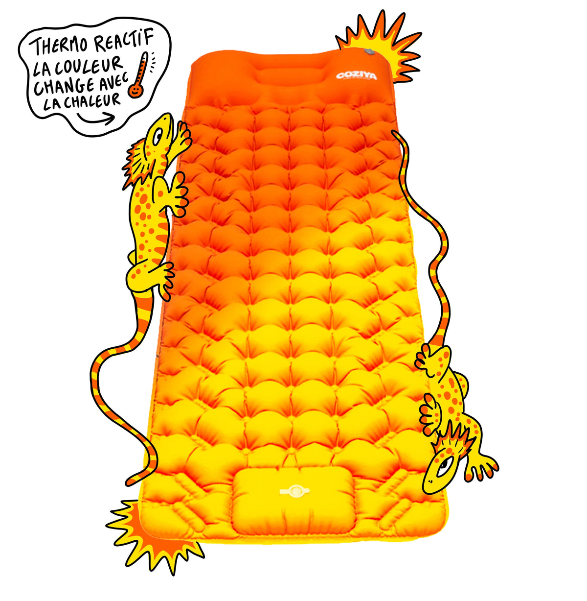 Matelas gonflable Coziya®
