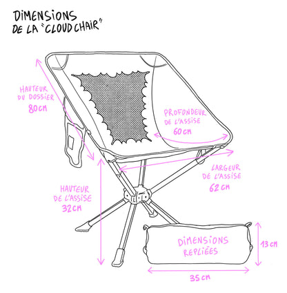 Chaise compacte - Cloud Chair™
