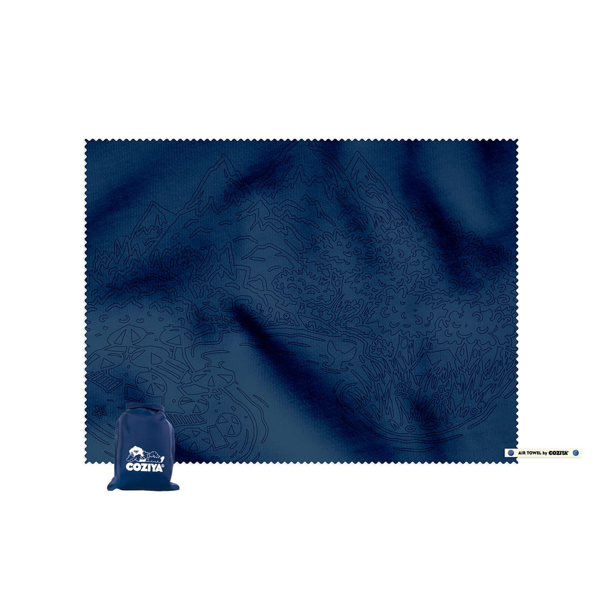 Serviette microfibre compacte - Air Towel™