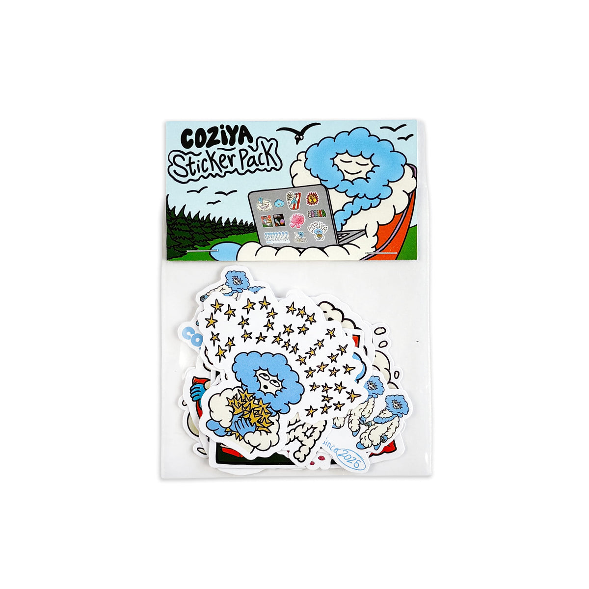 Pack de stickers Coziya (11 pcs)